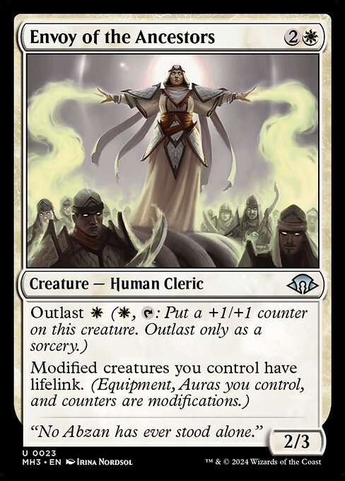 Envoy of the Ancestors card from MH3 #23