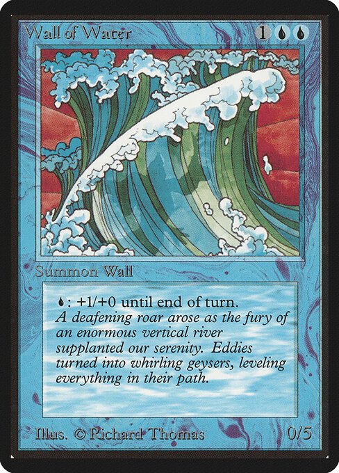 Wall of Water card from LEB #product-8954