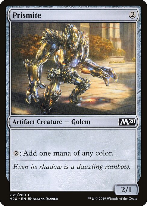 Prismite card from M20 #235