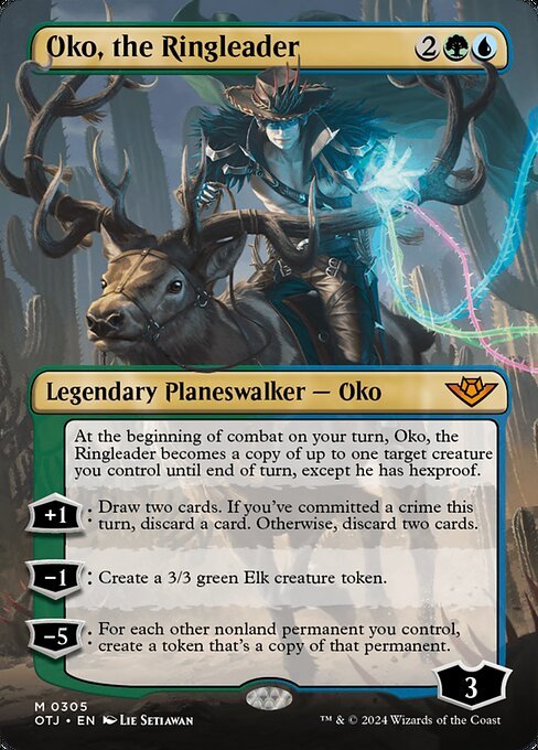 Oko, the Ringleader card from OTJ #305
