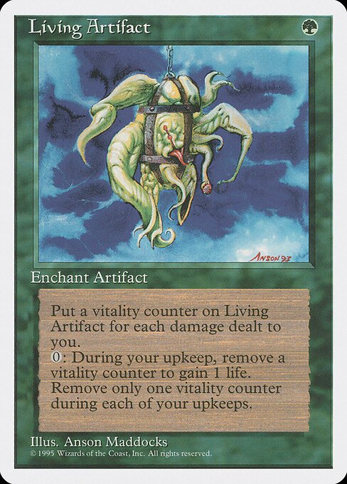 Living Artifact card from 4ED #product-1826