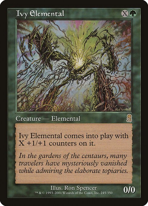Ivy Elemental card from ODY #245