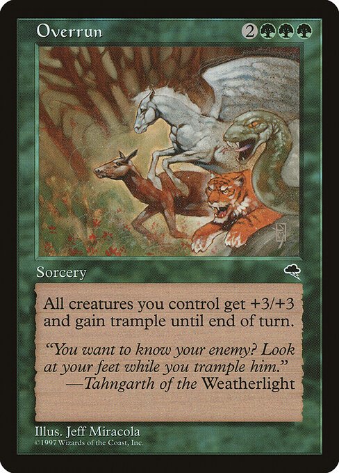 Overrun card from TMP #243