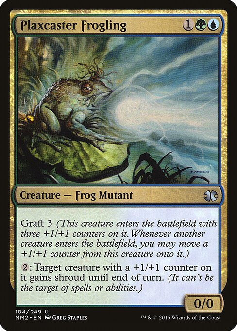 Plaxcaster Frogling card from MM2 #184