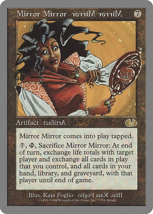 Mirror Mirror card from UGL #77