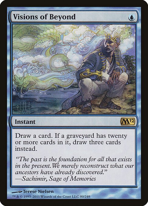 Visions of Beyond card from M12 #80