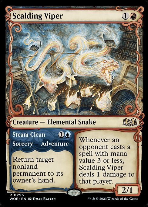 Scalding Viper card from WOE #295