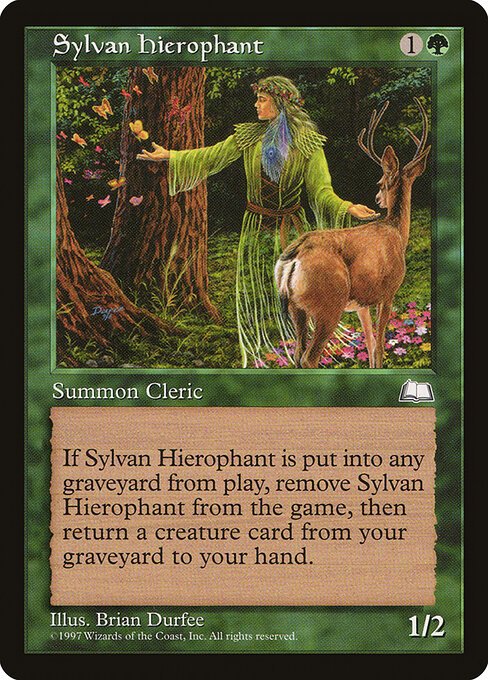 Sylvan Hierophant card from WTH #product-6108