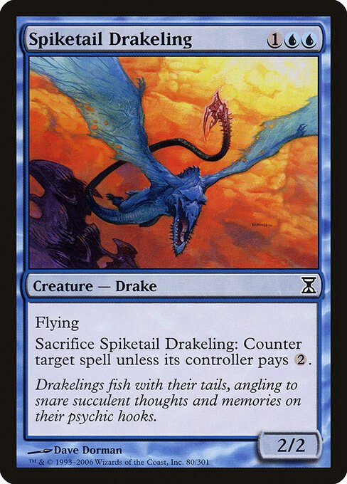 Spiketail Drakeling card from TSP #80