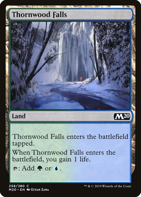 Thornwood Falls card from M20 #258