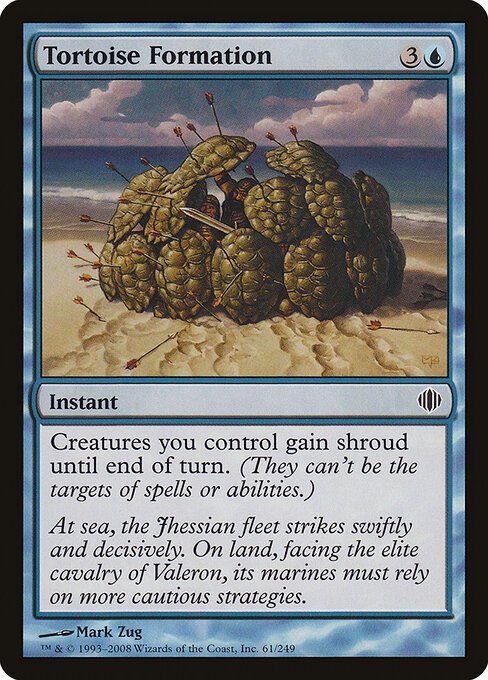 Tortoise Formation card from ALA #61