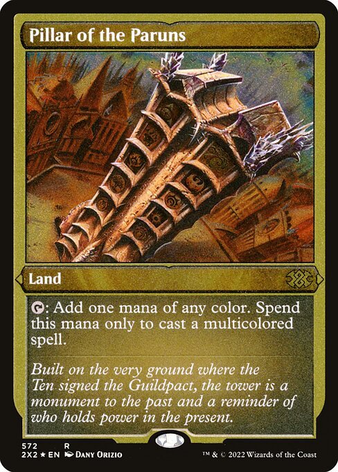 Pillar of the Paruns card from 2X2 #572