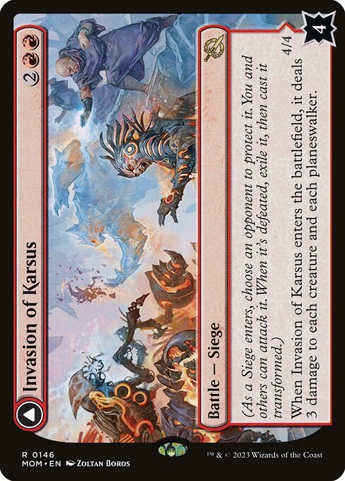 Invasion of Karsus card from MOM #146