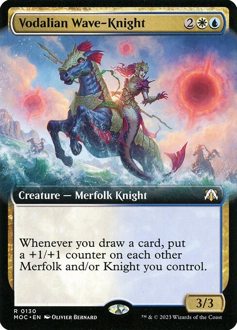Vodalian Wave-Knight card from MOC #130