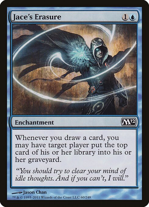 Jace's Erasure card from M12 #60