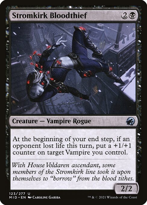 Stromkirk Bloodthief card from MID #123