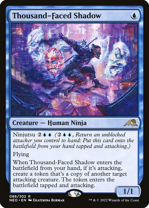 Thousand-Faced Shadow card from NEO #86