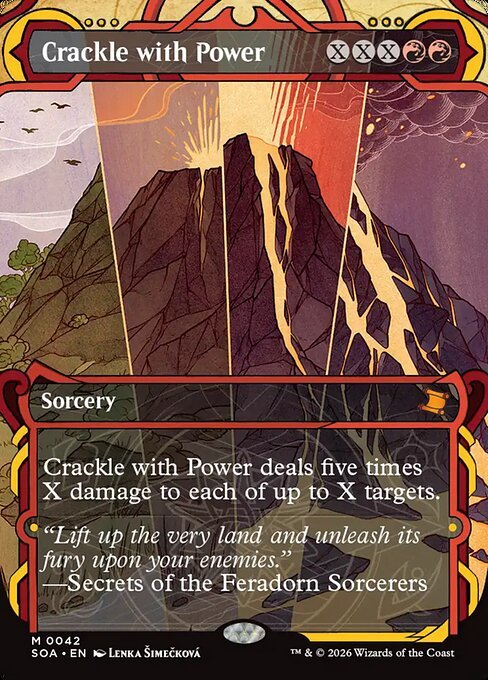 Crackle with Power card from SOA #42