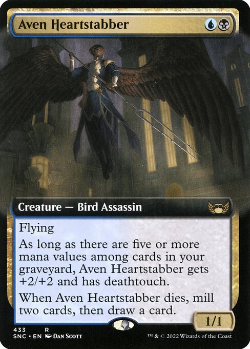 Aven Heartstabber card from SNC #433