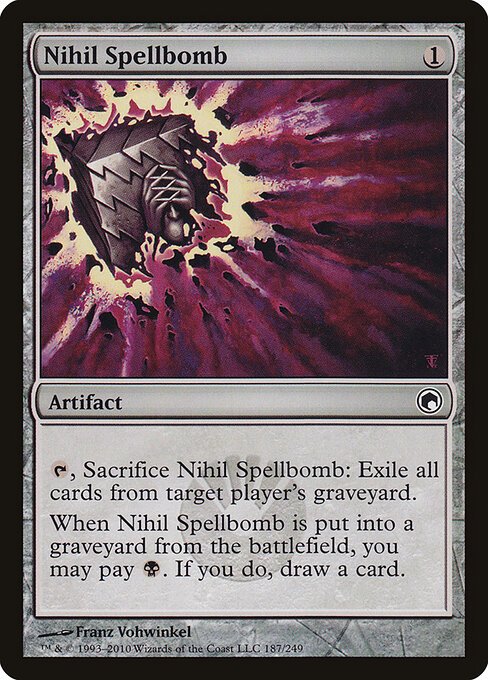 Nihil Spellbomb card from SOM #187
