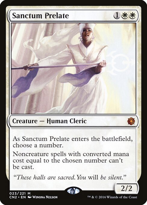 Sanctum Prelate card from CN2 #23