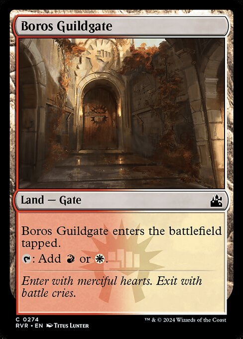 Boros Guildgate card from RVR #274