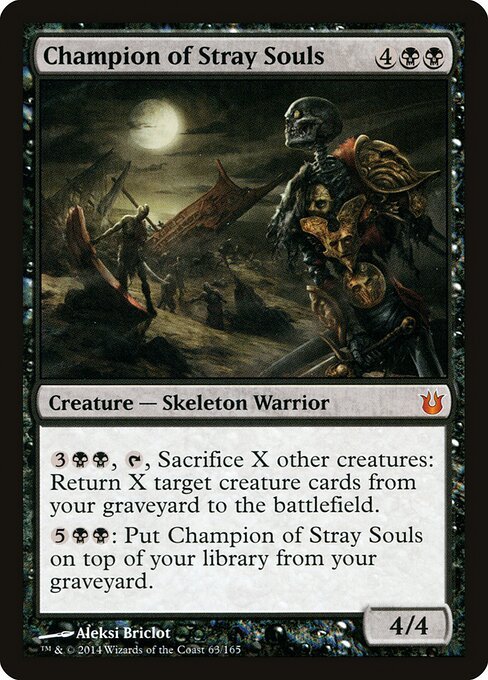 Champion of Stray Souls card from BNG #63