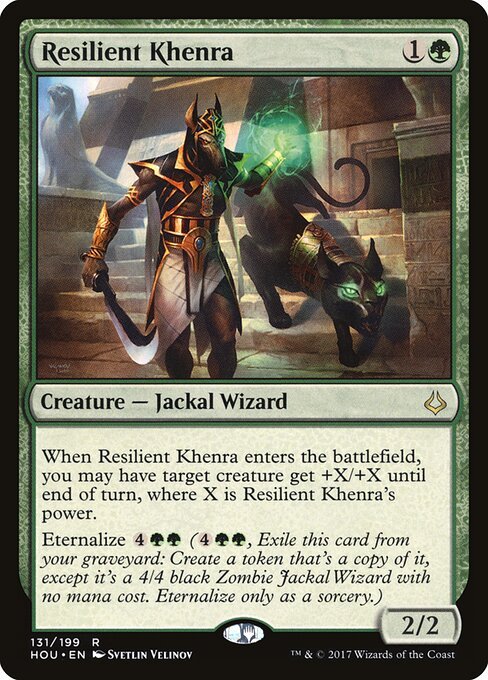 Resilient Khenra card from HOU #131