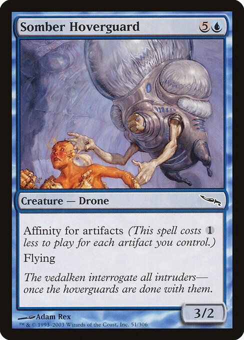 Somber Hoverguard card from MRD #51