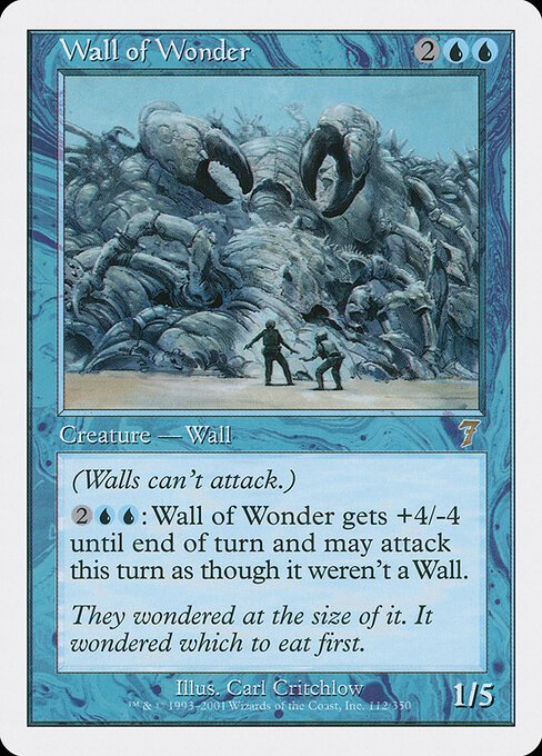 Wall of Wonder card from 7ED #112