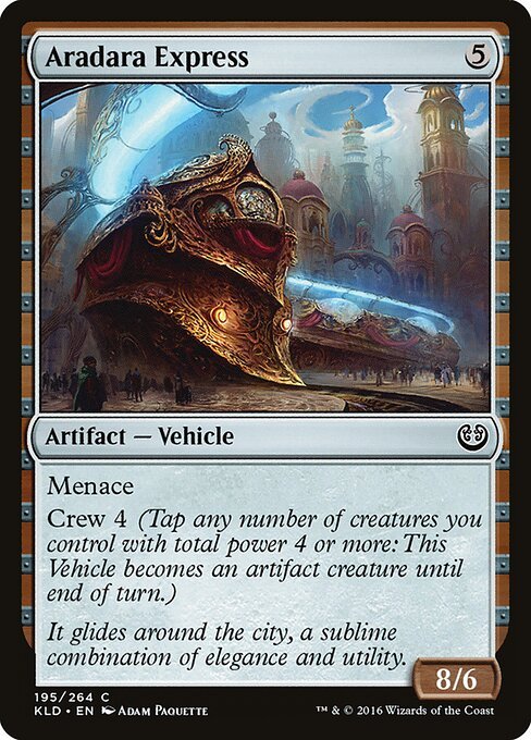 Aradara Express card from KLD #195