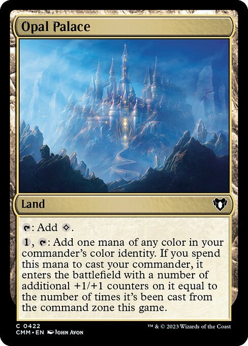 Opal Palace card from CMM #422