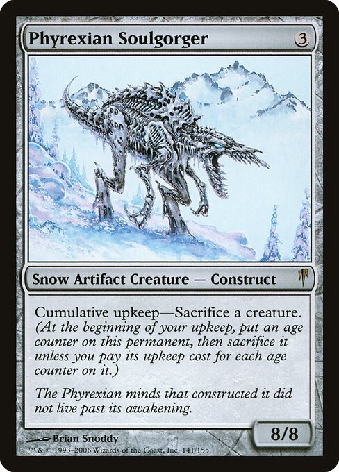Phyrexian Soulgorger card from CSP #141
