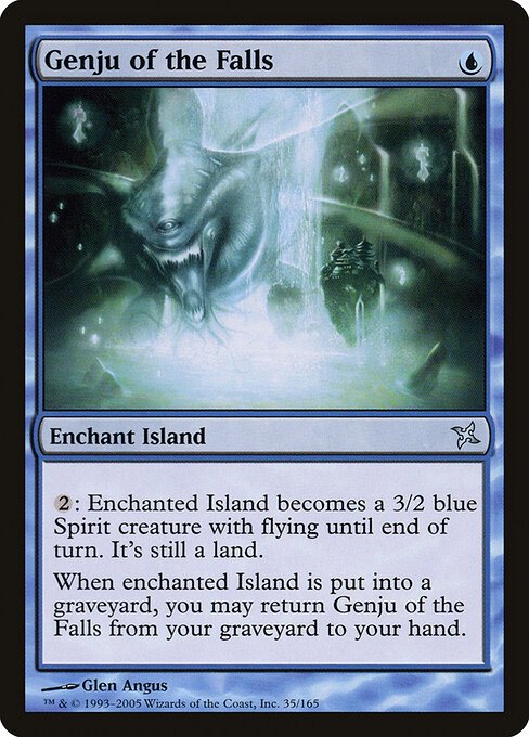 Genju of the Falls card from BOK #35