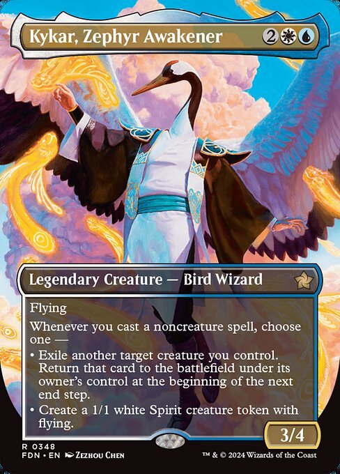 Kykar, Zephyr Awakener card from FDN #348