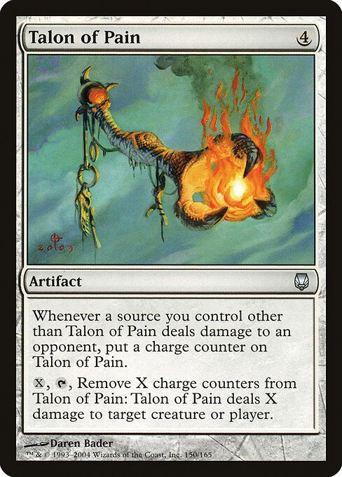Talon of Pain card from DST #150