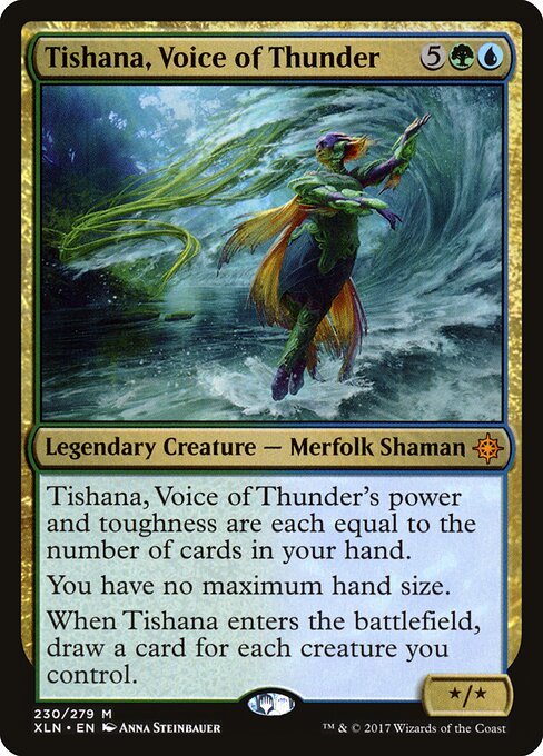 Tishana, Voice of Thunder card from XLN #230
