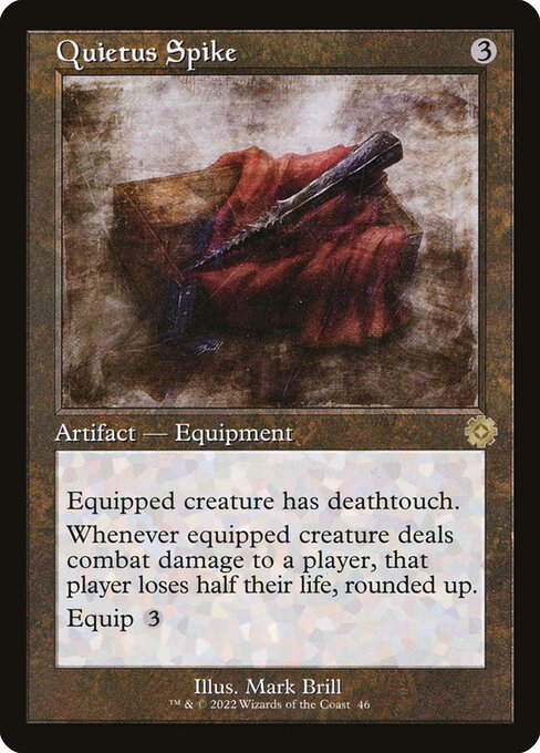Quietus Spike card from BRR #46