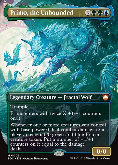 Primo, the Unbounded card from SOC #6