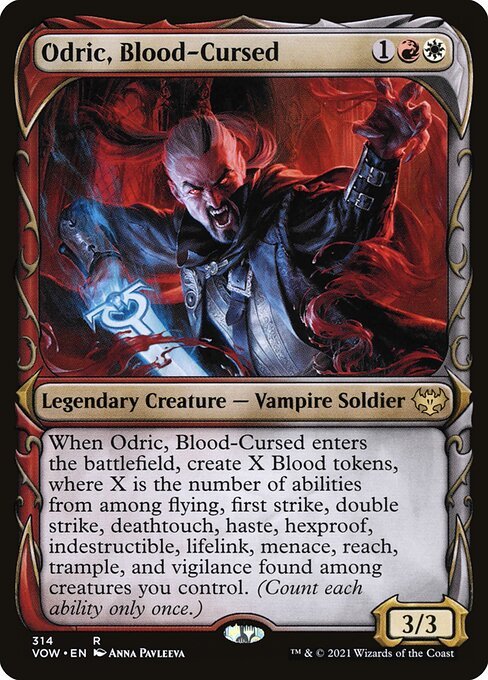 Odric, Blood-Cursed card from VOW #314