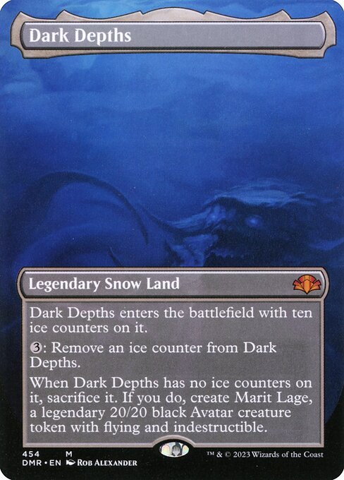 Dark Depths card from DMR #454