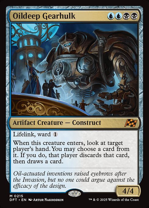 Oildeep Gearhulk card from DFT #215