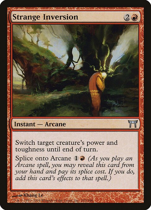 Strange Inversion card from CHK #192