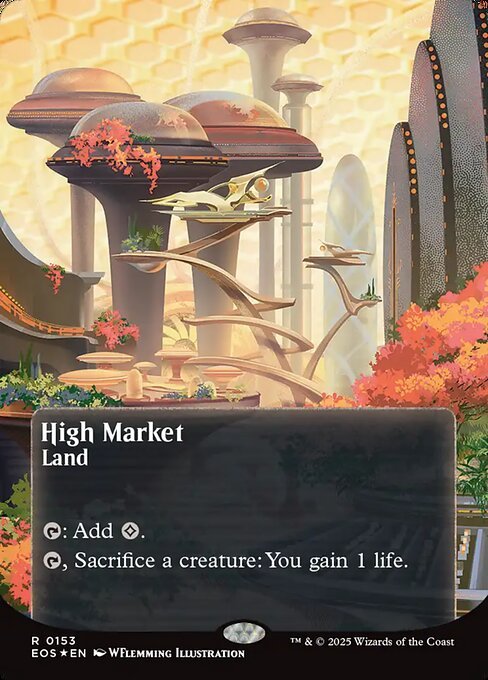 High Market card from EOS #153