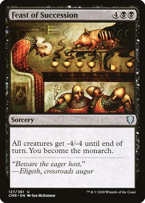 Feast of Succession card from CMR #127