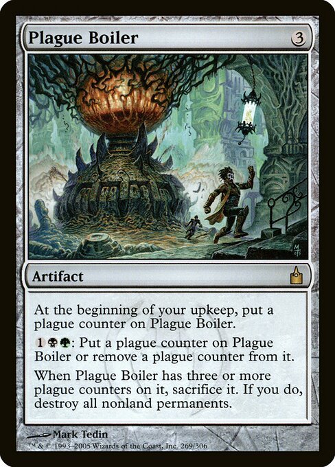 Plague Boiler card from RAV #269