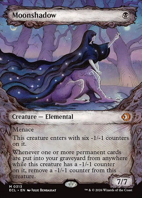 Moonshadow card from ECL #313