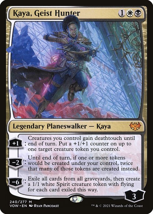 Kaya, Geist Hunter card from VOW #240