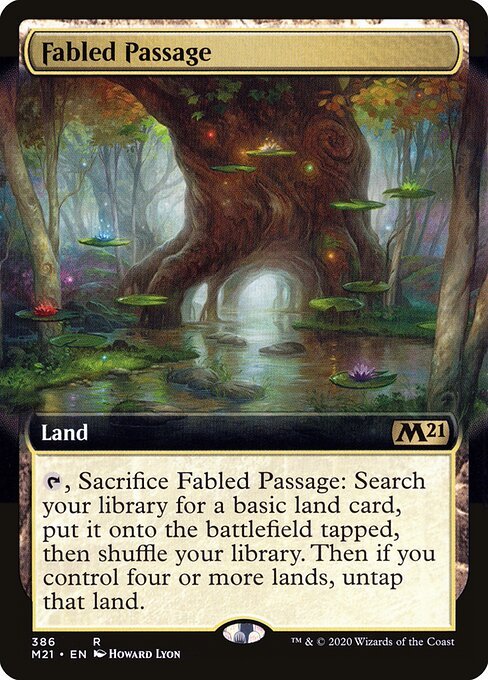 Fabled Passage card from M21 #386