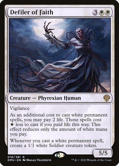 Defiler of Faith card from DMU #16